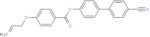 4'-氰基-[1,1'-联苯]-4-基 4-(烯丙氧基)苯甲酸酯