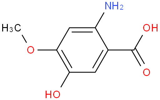 2-氨基-5-羟基-4-甲氧基苯甲酸