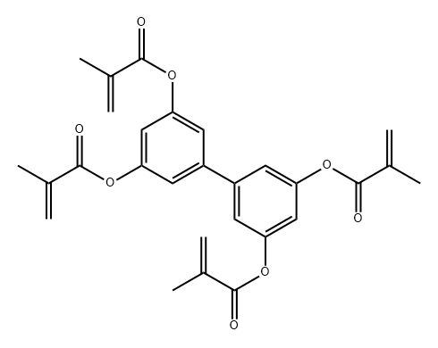 2-甲基丙烯酸，1,1'，1''，1''-[1,1'-联苯]-3,3'，5,5'-四酯