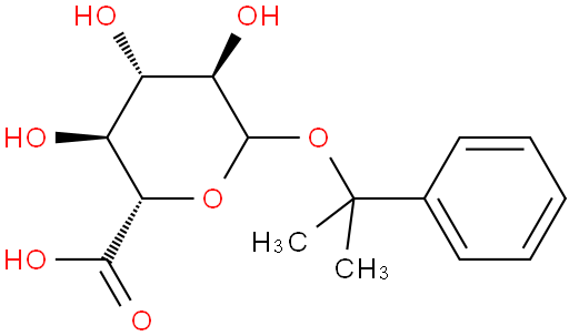 2-苯基-2-丙基葡糖醛酸